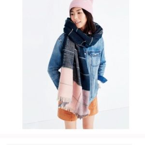 Madewell Brushed Plaid Scarf